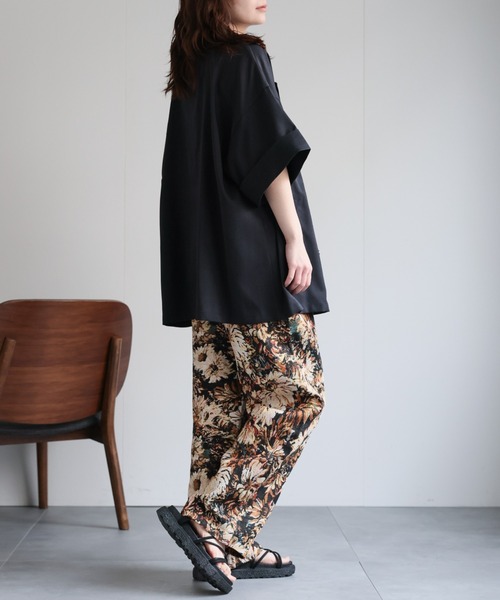 ap retro（アプレトロ）の「ゴブランパンツ / 柄ジャガードパンツ（その他パンツ・レディース・ブラック系その他/ベージュ系その他/ブルー系その他/パープル系その他/ブラウン/ブラック・MEDIUM/LARGE）」の15枚目の写真