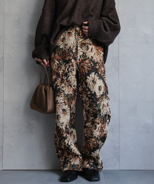 セール】ゴブランパンツ / 柄パンツ（その他パンツ）｜ap retro