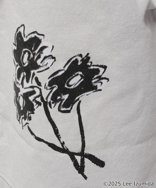 niko and...（ニコアンド）の「【IZUMIDA LEE】コラボ グラフィックペイントパンツ（その他パンツ・レディース・アイボリー/ブルー・LARGE/MEDIUM）」の20枚目の写真