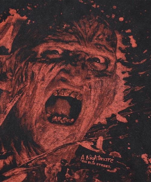 VINTAGE(ヴィンテージ)の「【ヴィンテージ古着】A Nightmare on Elm Street “Freddy Krueger” ムービー Tシャツ(Tシャツ/カットソー・メンズ・ブラック・LARGE)」の3枚目の写真