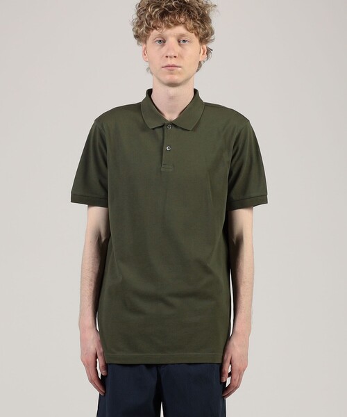 み*た様 サマースペシャルセール　SUNSPEL ダークコーヒー　ポロシャツ M SUNSPELコットン ピケポロシャツ（ポロシャツ）｜SUNSPEL