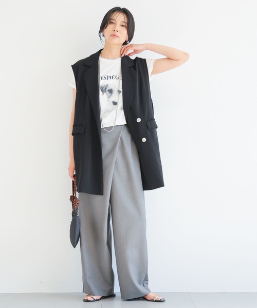 BARNYARDSTORM（バンヤードストーム）の「BARNYARDSTORM / DOGプリントT（Tシャツ/カットソー・レディース・ブラック/ホワイト・FREE）」の12枚目の写真