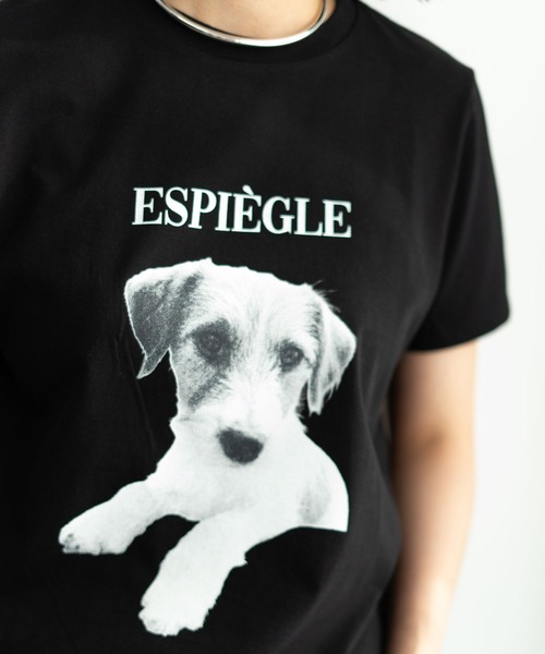 BARNYARDSTORM（バンヤードストーム）の「BARNYARDSTORM / DOGプリントT（Tシャツ/カットソー・レディース・ブラック/ホワイト・FREE）」の13枚目の写真