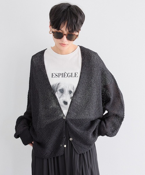 BARNYARDSTORM（バンヤードストーム）の「BARNYARDSTORM / DOGプリントT（Tシャツ/カットソー・レディース・ブラック/ホワイト・FREE）」の17枚目の写真