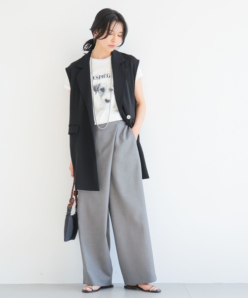 BARNYARDSTORM（バンヤードストーム）の「BARNYARDSTORM / DOGプリントT（Tシャツ/カットソー・レディース・ブラック/ホワイト・FREE）」の20枚目の写真