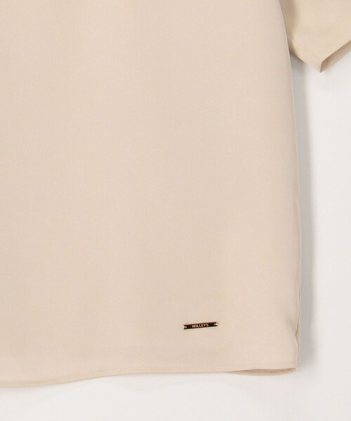 NOLLEY’S(ノーリーズ)の「オトナサテン半袖Tブラウス(シャツ/ブラウス・レディース・ホワイト/ネイビー/ベージュ/ブラック・36/38/40)」の17枚目の写真