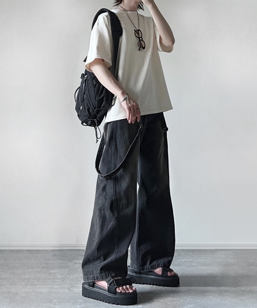 ADRER(アドラー)の「ESSENTIAL HEAVY COTTON PIGMENT TEE / エッセンシャルヘビーコットンピグメントTシャツ(Tシャツ/カットソー・メンズ・ミント/ネイビー/パープル/ライトグレー/ホワイト/ブラック/サックスブルー・XS/S/M/L)」の22枚目の写真