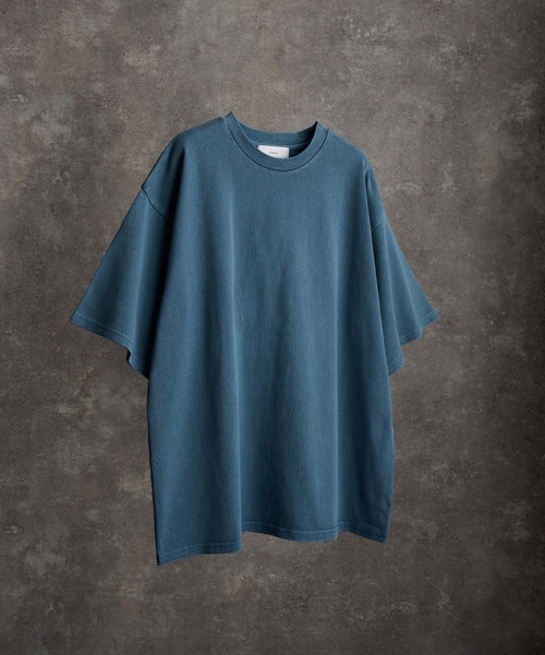 ADRER(アドラー)の「ESSENTIAL HEAVY COTTON PIGMENT TEE / エッセンシャルヘビーコットンピグメントTシャツ(Tシャツ/カットソー・メンズ・ミント/ネイビー/パープル/ライトグレー/ホワイト/ブラック/サックスブルー・XS/S/M/L)」の19枚目の写真
