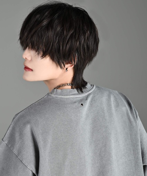 ADRER(アドラー)の「ESSENTIAL HEAVY COTTON PIGMENT TEE / エッセンシャルヘビーコットンピグメントTシャツ(Tシャツ/カットソー・メンズ・ミント/ネイビー/パープル/ライトグレー/ホワイト/ブラック/サックスブルー・XS/S/M/L)」の11枚目の写真