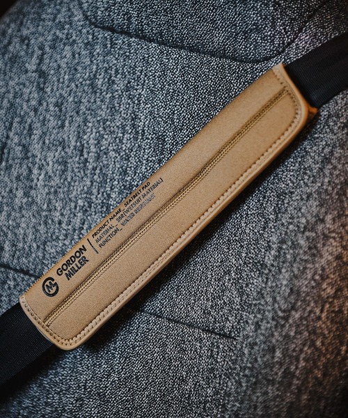 GORDON MILLER SBRシートベルトパッド（トラベルグッズ）｜GORDON