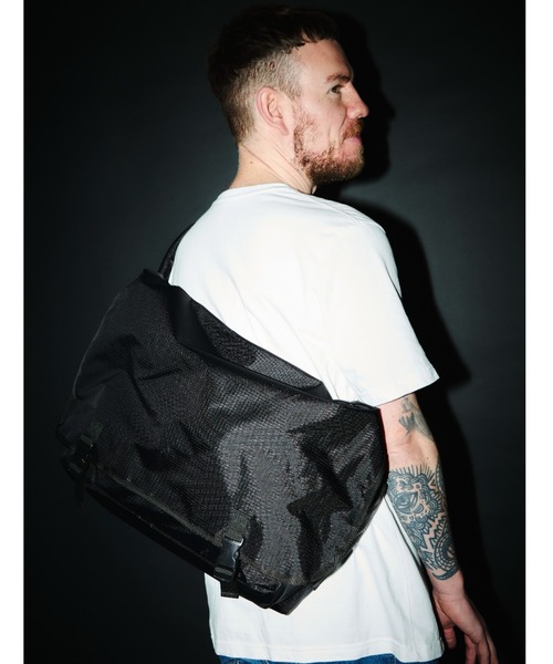 PACKING（パッキング）の「PACKING/パッキング/RIP STOP MESSENGER/リップストップメッセンジャーバッグ/PA-052（メッセンジャーバッグ・メンズ・ブラック・F）」の7枚目の写真