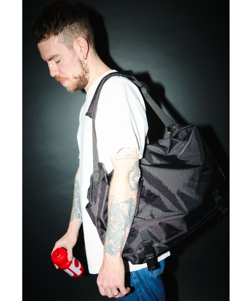 PACKING（パッキング）の「PACKING/パッキング/RIP STOP MESSENGER/リップストップメッセンジャーバッグ/PA-052（メッセンジャーバッグ・メンズ・ブラック・F）」の12枚目の写真