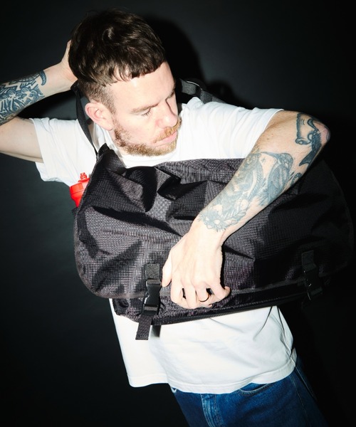 PACKING（パッキング）の「PACKING/パッキング/RIP STOP MESSENGER/リップストップメッセンジャーバッグ/PA-052（メッセンジャーバッグ・メンズ・ブラック・F）」の15枚目の写真