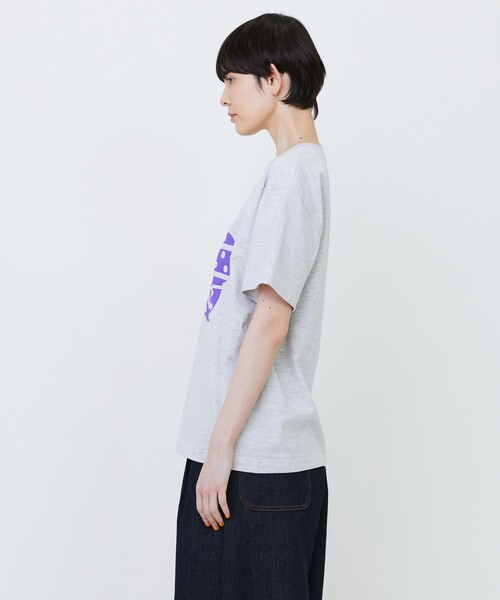 FRAPBOIS（フラボア）の「ドットパーキーT（Tシャツ/カットソー・レディース・チャコールグレー/グレー/ホワイト・1/2）」の4枚目の写真