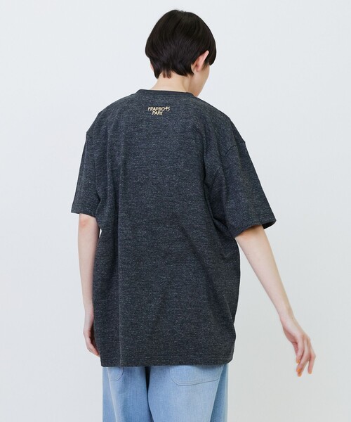 FRAPBOIS（フラボア）の「ドットパーキーT（Tシャツ/カットソー・レディース・チャコールグレー/グレー/ホワイト・1/2）」の13枚目の写真