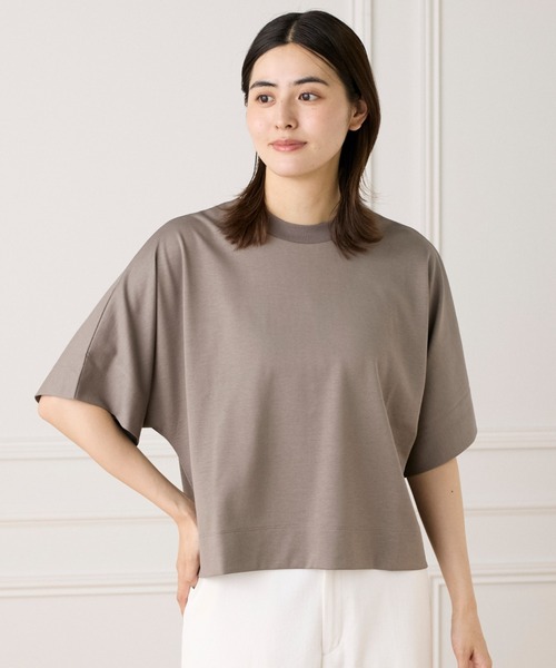 INED - 新品未使用★INEDカットソー セール】【接触冷感】ボクシーシルエットTシャツ（Tシャツ