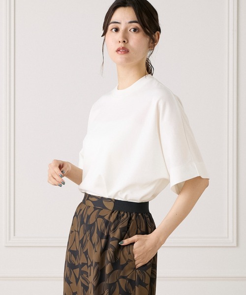 INED - 新品未使用★INEDカットソー セール】【接触冷感】ボクシーシルエットTシャツ（Tシャツ