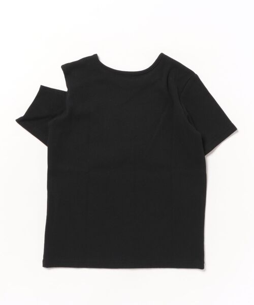 coca(coca)(コカ)の「キッズ リブ肩スリットトップス(Tシャツ/カットソー・キッズ・ブラック/ブルー・120/130/140/150)」の19枚目の写真