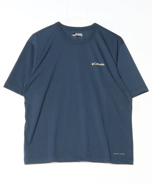 Columbia(コロンビア)の「コロンビア シダートレイルバックグラフィックTシャツ(Tシャツ/カットソー・メンズ・ネイビー/ブラック/ホワイト・M/L/LL/S)」の3枚目の写真