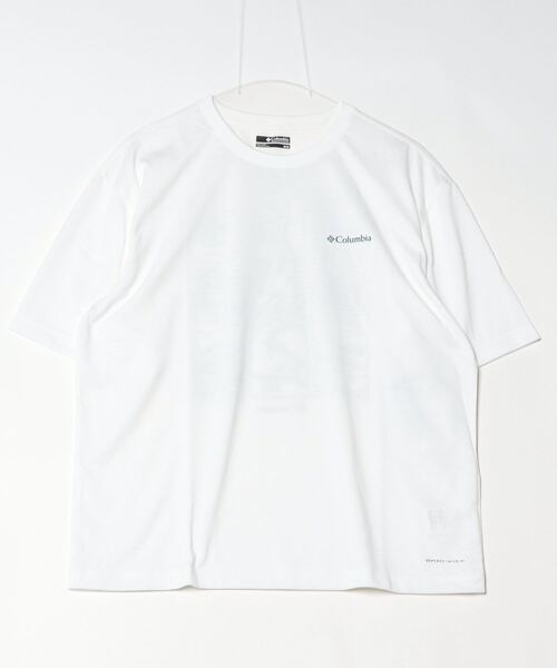 Columbia(コロンビア)の「コロンビア シダートレイルバックグラフィックTシャツ(Tシャツ/カットソー・メンズ・ネイビー/ブラック/ホワイト・M/L/LL/S)」の1枚目の写真