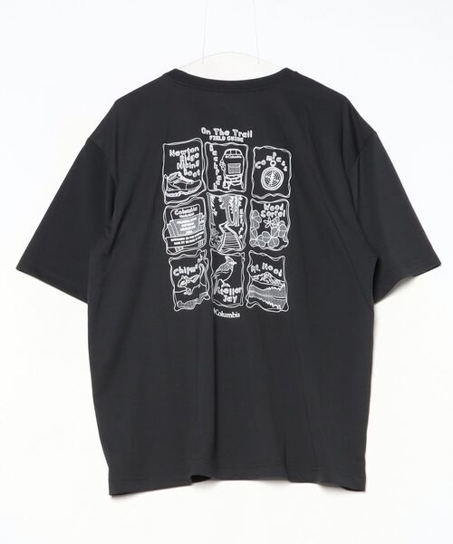 Columbia(コロンビア)の「コロンビア シダートレイルバックグラフィックTシャツ(Tシャツ/カットソー・メンズ・ネイビー/ブラック/ホワイト・M/L/LL/S)」の4枚目の写真
