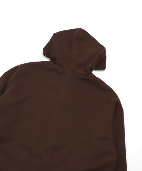 BASISBROEK（バシスブルック）の「[BASISBROEK ] CIRCUS / メルトンウールミドルパーカー（その他アウター・レディース・ブラウン・1）」の11枚目の写真