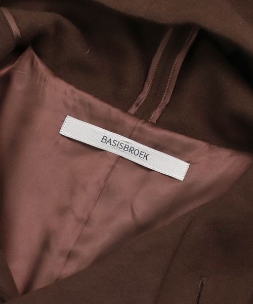 BASISBROEK（バシスブルック）の「[BASISBROEK ] CIRCUS / メルトンウールミドルパーカー（その他アウター・レディース・ブラウン・1）」の14枚目の写真