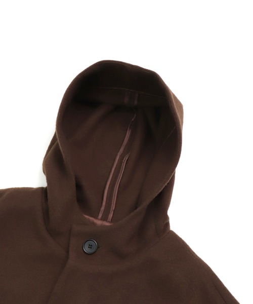 BASISBROEK（バシスブルック）の「[BASISBROEK ] CIRCUS / メルトンウールミドルパーカー（その他アウター・レディース・ブラウン・1）」の15枚目の写真