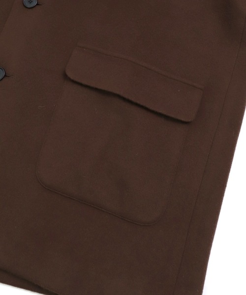 BASISBROEK（バシスブルック）の「[BASISBROEK ] CIRCUS / メルトンウールミドルパーカー（その他アウター・レディース・ブラウン・1）」の12枚目の写真