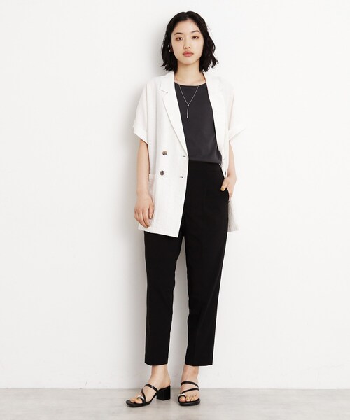 THE SHOP TK （ザ ショップ ティーケー ）の「メタルトングサンダル（パンプス・レディース・ブラック・35/45）」の7枚目の写真