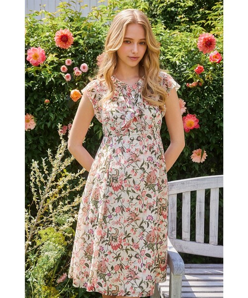 TOCCA 刺繍ワンピース サイズ6 Tocca 刺繍 ワンピース 花柄 サイズ6  