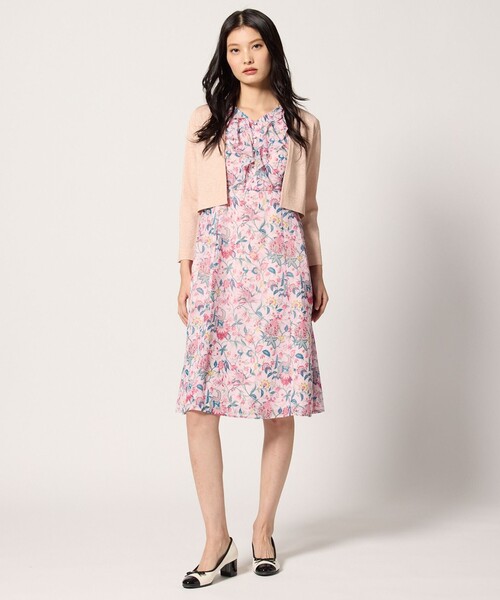 TOCCA(トッカ)の「CHARM FIELD ドレス(ワンピース・レディース・アイボリー系5/ピンク系5・2/0/4/6)」の10枚目の写真