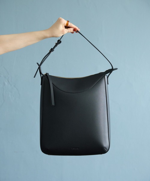 HASHIBAMI（ハシバミ）の「【HASHIBAMI】フェズ タテナガ ショルダーバッグ（ショルダーバッグ・レディース・ダークブラウン/ブラック・FREE）」の12枚目の写真