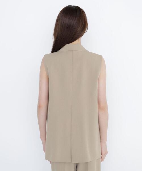NATURAL BEAUTY BASIC(ナチュラルビューティーベーシック)の「◇ドライタッチ SETUP ボクシージレ(その他アウター・レディース・ベージュ/ダークブラウン・FREE)」の9枚目の写真