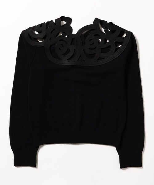 Ray BEAMS（レイビームス）の「【別注】MIYAO / ニット カーディガン（カーディガン/ボレロ・レディース・ブラック/イエロー・ONE SIZE）」の14枚目の写真