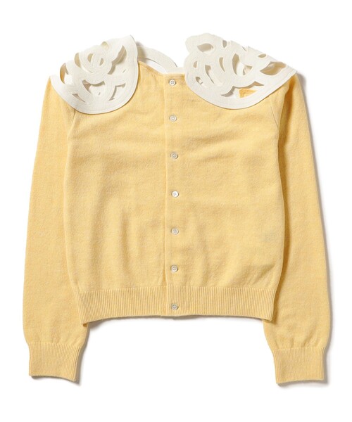 Ray BEAMS（レイビームス）の「【別注】MIYAO / ニット カーディガン（カーディガン/ボレロ・レディース・ブラック/イエロー・ONE SIZE）」の16枚目の写真