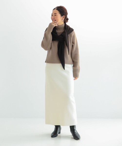 シンプル タイト ニットスカート .M（スカート）｜Demi-Luxe BEAMS