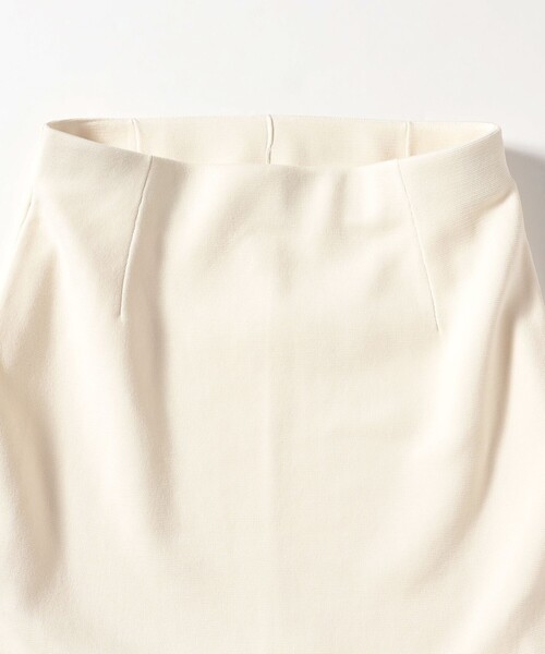 mi-mollet × Demi-LuxeBEAMSシンプルタイトニットスカート Demi-Luxe BEAMS（デミルクス ビームス）シンプル タイト ニット