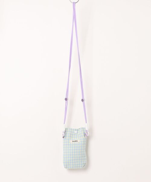 Mignonjour(ミニョンジュール)の「Mignonjour/チェック柄ミニショルダー M2770(ショルダーバッグ・レディース・ブラウン/グリーン/その他1/ピンク/ブルー/イエロー・FREE)」の19枚目の写真