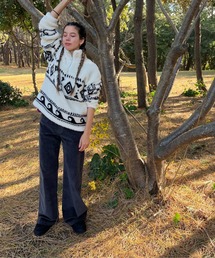 SURF ON CLOUD CORD S /ロキシーコーデュロイストレッチワイドパンツ