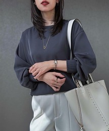 STYLEDOOR | 【サイズ展開あり】バックジップロングスリーブTブラウス(シャツ/ブラウス)