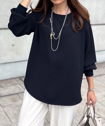 STYLEDOOR | 【サイズ展開あり】バックジップロングスリーブTブラウス(シャツ/ブラウス)