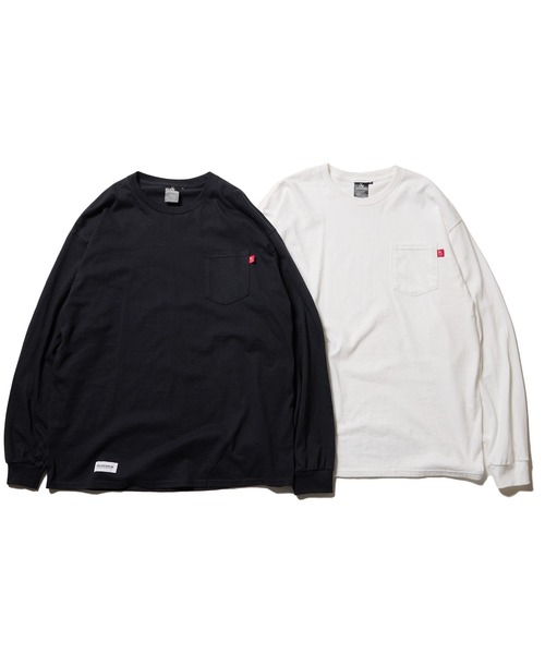 VIRGOwearworks（ヴァルゴウェアワークス）の「DARK POCKET STRIKE L/S（Tシャツ/カットソー・メンズ・ホワイト/ブラック・2/3/4）」の3枚目の写真