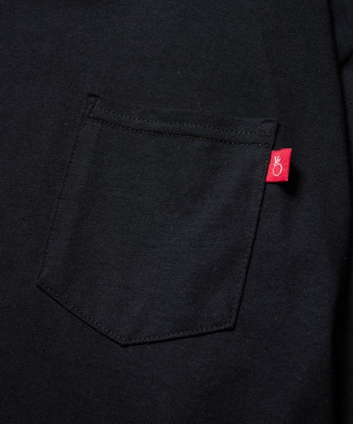 VIRGOwearworks（ヴァルゴウェアワークス）の「DARK POCKET STRIKE L/S（Tシャツ/カットソー・メンズ・ホワイト/ブラック・2/3/4）」の11枚目の写真