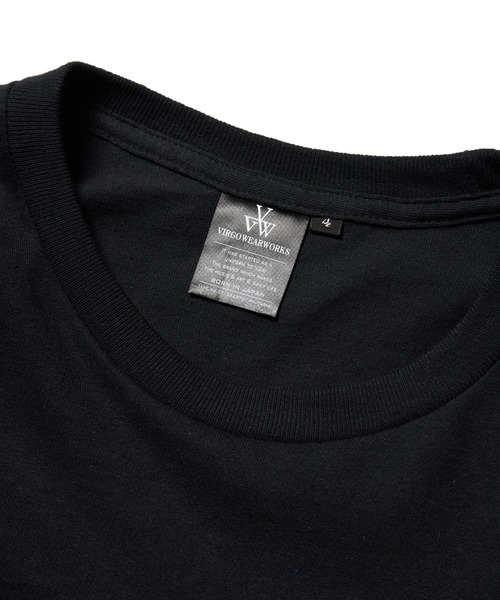 VIRGOwearworks（ヴァルゴウェアワークス）の「DARK POCKET STRIKE L/S（Tシャツ/カットソー・メンズ・ホワイト/ブラック・2/3/4）」の13枚目の写真