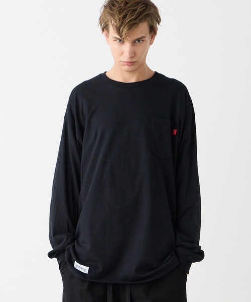 VIRGOwearworks（ヴァルゴウェアワークス）の「DARK POCKET STRIKE L/S（Tシャツ/カットソー・メンズ・ホワイト/ブラック・2/3/4）」の7枚目の写真
