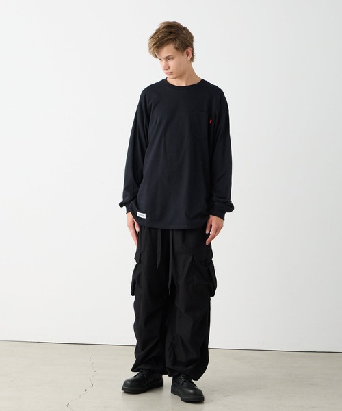 VIRGOwearworks（ヴァルゴウェアワークス）の「DARK POCKET STRIKE L/S（Tシャツ/カットソー・メンズ・ホワイト/ブラック・2/3/4）」の17枚目の写真