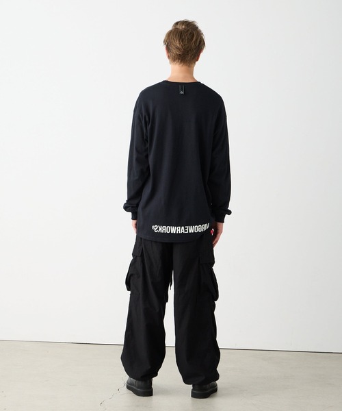 VIRGOwearworks（ヴァルゴウェアワークス）の「DARK POCKET STRIKE L/S（Tシャツ/カットソー・メンズ・ホワイト/ブラック・2/3/4）」の18枚目の写真