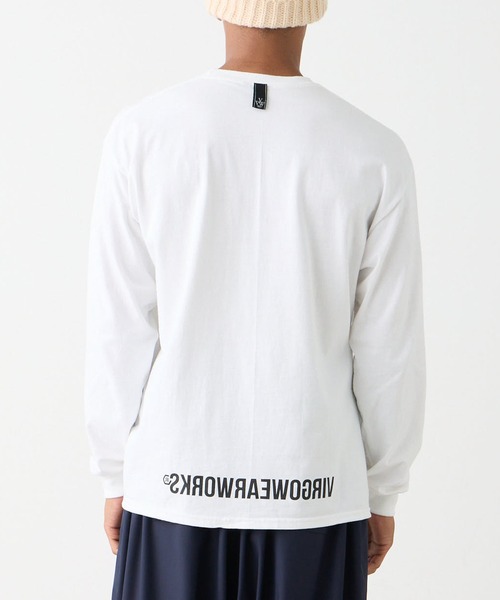 VIRGOwearworks（ヴァルゴウェアワークス）の「DARK POCKET STRIKE L/S（Tシャツ/カットソー・メンズ・ホワイト/ブラック・2/3/4）」の10枚目の写真