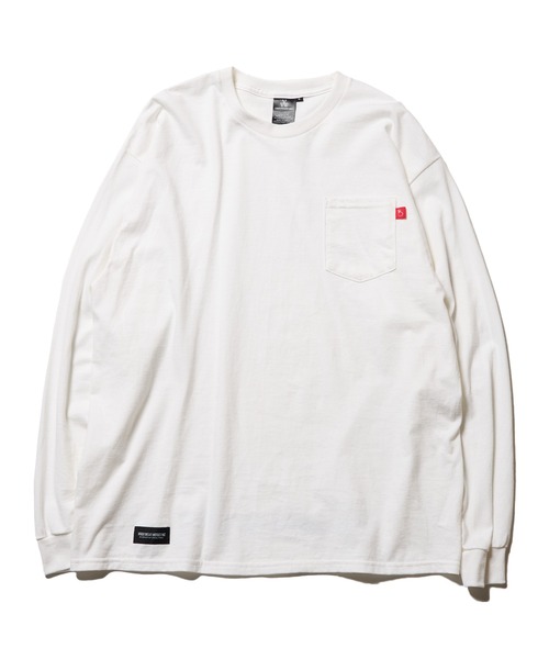 VIRGOwearworks（ヴァルゴウェアワークス）の「DARK POCKET STRIKE L/S（Tシャツ/カットソー・メンズ・ホワイト/ブラック・2/3/4）」の5枚目の写真